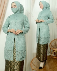 HARGA PROMO!!! TUNIK KANCING SERIBU/kebaya brukat / kancing depan /   busui/baju tunik brokat terbar