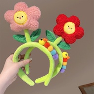 Cute cartoon headband Funny headband Caterpillar flower headband