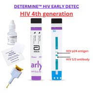 HIV gen4 ตรวจได้หลังเสี่ยง 14 วัน ตรวจหา HIV antigen Determine™ HIV Early Detect test HIV SELF TEST KIT