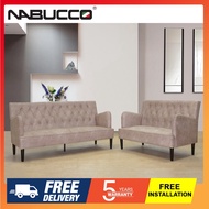 Nabucco N2071 2+3 Chesterfield Sofa[Can choose Casa Leather or Water Resistance Fabric][Delivery in West Malaysia Only]