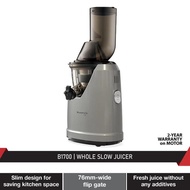 Kuvings B1700 Whole Slow Juicer Wide Feeding Tube - Masticating Cold Press Juice With Jcms Screw (Si