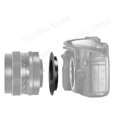 M42-EF Metal Mount Adapter Ring Adaptor for M42-EOS M42 Lens and Canon EOS DSLR Camera 70D 760D 700D