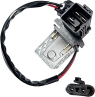 FainWan Car Engine Cooling Fan Resistor Motor Blower Resistor Radiator Assembly, Compatible with Mus