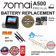 70mai Battery A500 A500S PRO PLUS  (CERTIFIED)  Replacement Repair 70 Mai