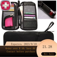 Authentic Swiss Army Knife Men's and Women's Travel Certificate Bill Passport Case Protective Case Wallet Saber Wallet