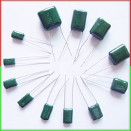10pcs Mylar Film Capacitor 100V 2A 220pF~0.47uF 5% (2A221J~2A474J) Polyester Film capacitor