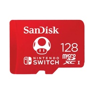 128 GB MICRO SD CARD (ไมโครเอสดีการ์ด) SANDISK NINTENDO-LICENSED MEMORY CARDS FOR NINTENDO SWITCH (SDSQXAO-128G-GN3ZN) // เมมโมรี่การ์ด
