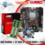 H81 LGA 1150 New Motherboard + i7 Gen 4 Processor + RAM + Fan