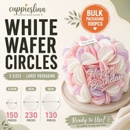 Wafer Paper Circles, Edible Wafer Paper Round, Wafer rose petal,圆形糯米纸