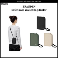 BRANDEN Safe Cross Wallet Bag 3Color