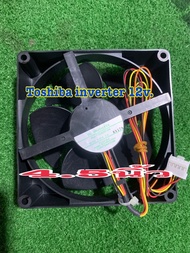 พัดลมตู้เย็นToshiba 12v. (Au-11240R อะไหล่แท้)