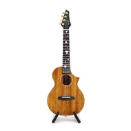 Enya All-Solid Mahogany Tenor Cutaway Ukulele with free gigbag (EUT-M6)