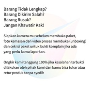 (6 Roll) GROSIR Lakban OPP INOKI Bening Clear Adhesive Tape 2" Inch 45 mm x 90 Yards I-nOki Pack Tra