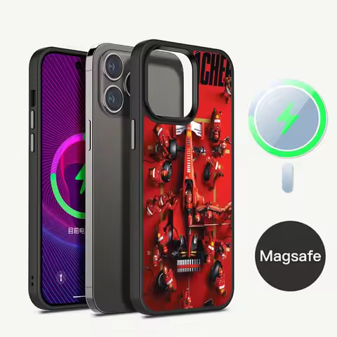 Formula 1 Racing F1 Phone Case For iPhone 15 Pro Max Case 14 Plus 13 12 11 Magesafe Magnetic Wireles