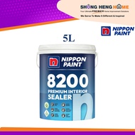 5L Nippon Paint - 8200 Premium Interior Sealer (Wall Sealer | Undercoat)