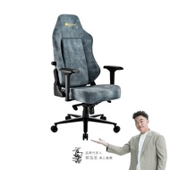 irocks T28 PLUS 貓抓布布面電腦椅 孔雀綠