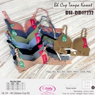 Lydyly DD 17232 Underwire Foam Bra 2 Hooks Equivalent to Cup B Daily Casual Style Bra 34-40