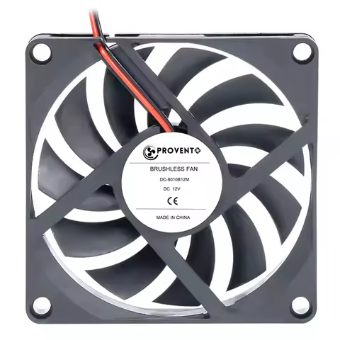 80MM 3000RPM 80x80x10mm 8cm 5V 12V 24V 8010 2PIN 3PIN Brushless DC Cooling Cooler PC CPU Computer Ca