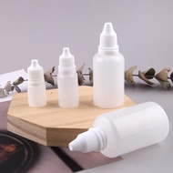 YH1273/5/10/15/30/50ML Plastic Eye Drop Bottle/Squeezable Dropper Bottles/Refillable Travel Lotion Jar/Transparent Empty Squeeze Bottle