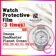 Protection Films for Omega SeaMaster Planet Ocean (3 times) 232.30.42.21.04.001 / Scratch & Contamin