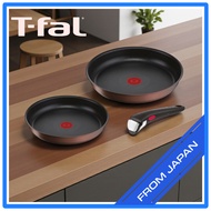 Tefal Ingenio Neo IH Mocha 3-Piece Pan Set Non-Stick PFOA-Free Cookware for IH & Gas / Direct Japan