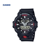 CASIO GA-700 Casio นาฬิกาผู้ชายสีดำอัศวินน้ำแข็งใสนาฬิกากีฬา G-SHOCK GA700