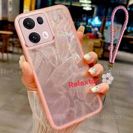 Reno13 Reno14 Pro 5G Clear Soft With Lanyard Casing For OPPO Reno 14 13 Reno13 Reno14 Pro F 13Pro 13