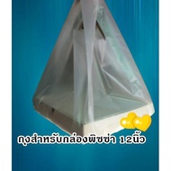 Hot Bag 12-Inch Pizza Box Pack Of 1 Kg. Thickness 80 Microns