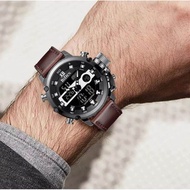 Jam Tangan Biden Original DualTime Waterresist100% COD Best Seller