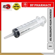 Syringe with catheter tip 60mL