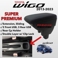 Toyota Wigo Super Premium Armrest Console Box 2013-2023 Toyota Accessories