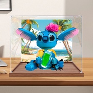 [Model Display Box] Disney Stitch Acrylic Display Box Suitable for Lego 43249 Transparent Anti-dust 