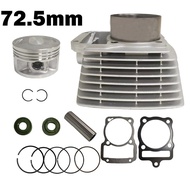 72.5Mm Motorcycle Engine Cylinder Piston Gasket Kit For CG250 CG300 350Cc Cylinder