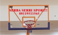 SALE TERBATAS!!! Papan Pantul Basket Akrilik 20mm 120x180cm Ring Per 2