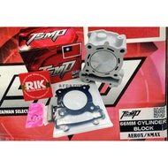 TSMP CYLINDER BLOCK 66MM AEROX / NMAX (SET) / 59MM CHROMEBORE MIO / 63MM AEROX / NMAX (FLAT)