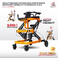 FRESCO BIKE Multifunctional Assisted Walking Device 150KG | Adjustable Rehabilitation Walker | Stand