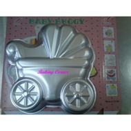 BABY BUGGY CAKE PAN 9" X 9.5"