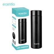 ecentio Termos Air Panas 304 stainless Vacuum Flask Botol 500ml Led Display /Tumbler cerdas LED suhu