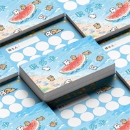 Reward Card Point Card Reward Card Reward Card Point Card Cute Cartoon Teacher Reward Stamp Card Rew