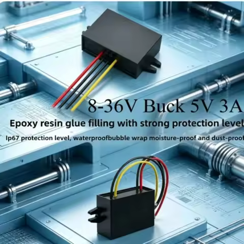 10-36VBuck 5VDC Power Converter Step Down Power Supply Module 12V24V to 5V 9V for Car LED Display