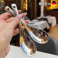 Thick Stainless Steel Spoon Spoon Spoon Spoon Spoon Flat Spoon Tableware Household Drinking Spoon
