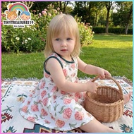 Tinytreasures19 6mo-6yrs old Muslin Pure Cotton Dress Cool Comfort for Summer Season- Snap Button