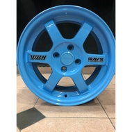 RAYS TE37  SPORT RIM 15x7JJ PCD4x100/4x114.3 ET38