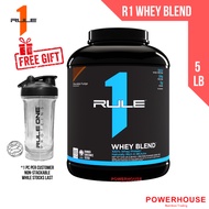Rule 1 - R1 Whey Protein Blend, 5lb [100% Whey Protein, Isolate, BCAA, Muscle Recovery]