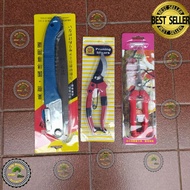 PROMO PAKET ALAT BONSAI GERGAJI GUNTING DAHAN DAN RANTING 3 SET
