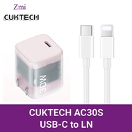 Zmi Cuktech AC30S GAN 30W PD fast charging head for Phone Android small easy to carry