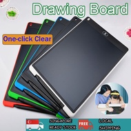 [SG]8.5/10/12 Inch Drawing Board LCD Writing Tablet Drawing Pad For Kids Portable Drawing Board Kid Colorful Writing Pad