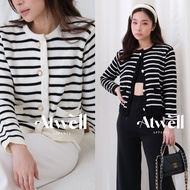 Brenna Knit Stripe Cardigan - Atwell Apparel