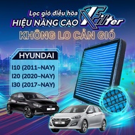 Air conditioner air filter i10, i20, i30 (Grand/Hatchback). Xfilter air filter does not block the wi