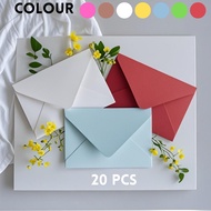 (20 PCS) AESTHETIC WEDDING ENVELOPE SIZE A5 A6 A8A7 COOL COLORFUL INVITATION ENVELOPE/ CHINESE NEW Y